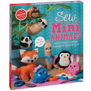 Klutz Sew Mini Animals kit new in sealed box